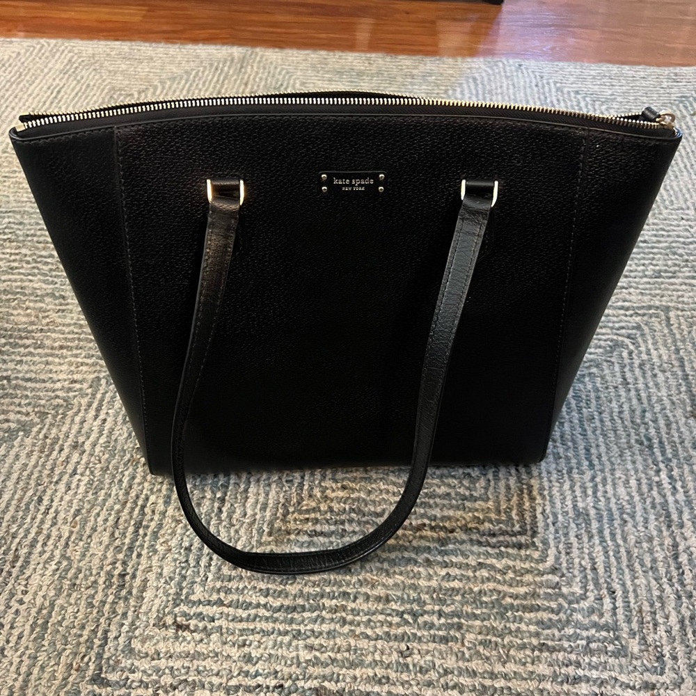 Kate Spade Black Laptop Tote Bag